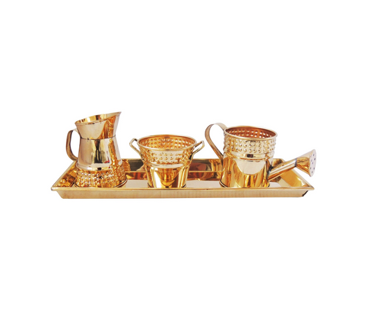 Brass Garden Set 0.04Kg - PUSHMYCART