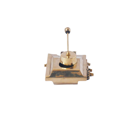 Brass Tank Miniature For Children Playing 0.3Kg - PUSHMYCART