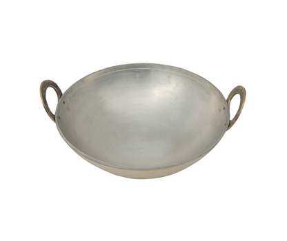 Brass Kadai With Kalai Work 2.5kg - PUSHMYCART