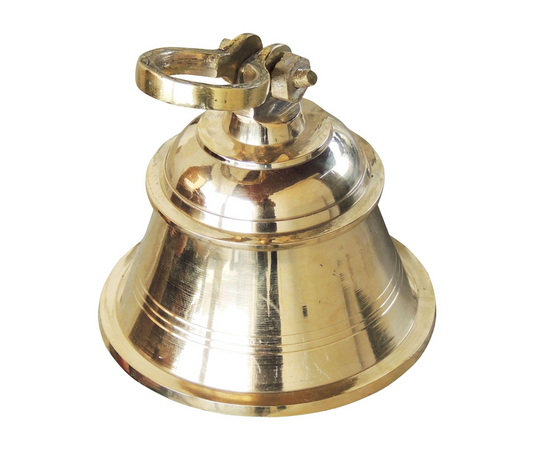 Brass Pooja Bell | Ghanta 1.3Kg - PUSHMYCART