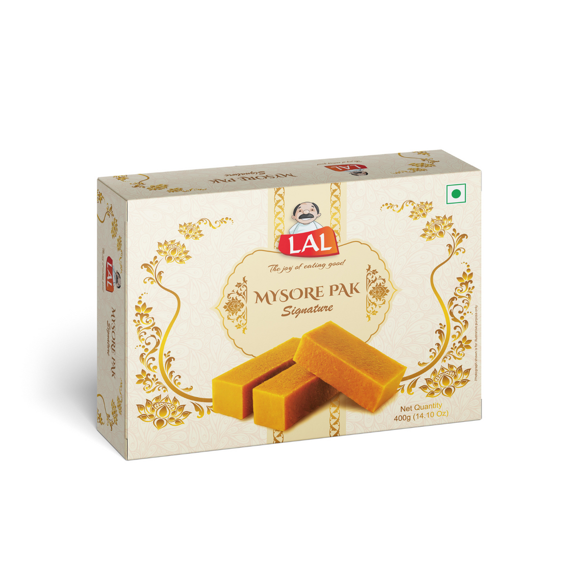 Lal Sweets Mysore Pak Signature 400g - PUSHMYCART