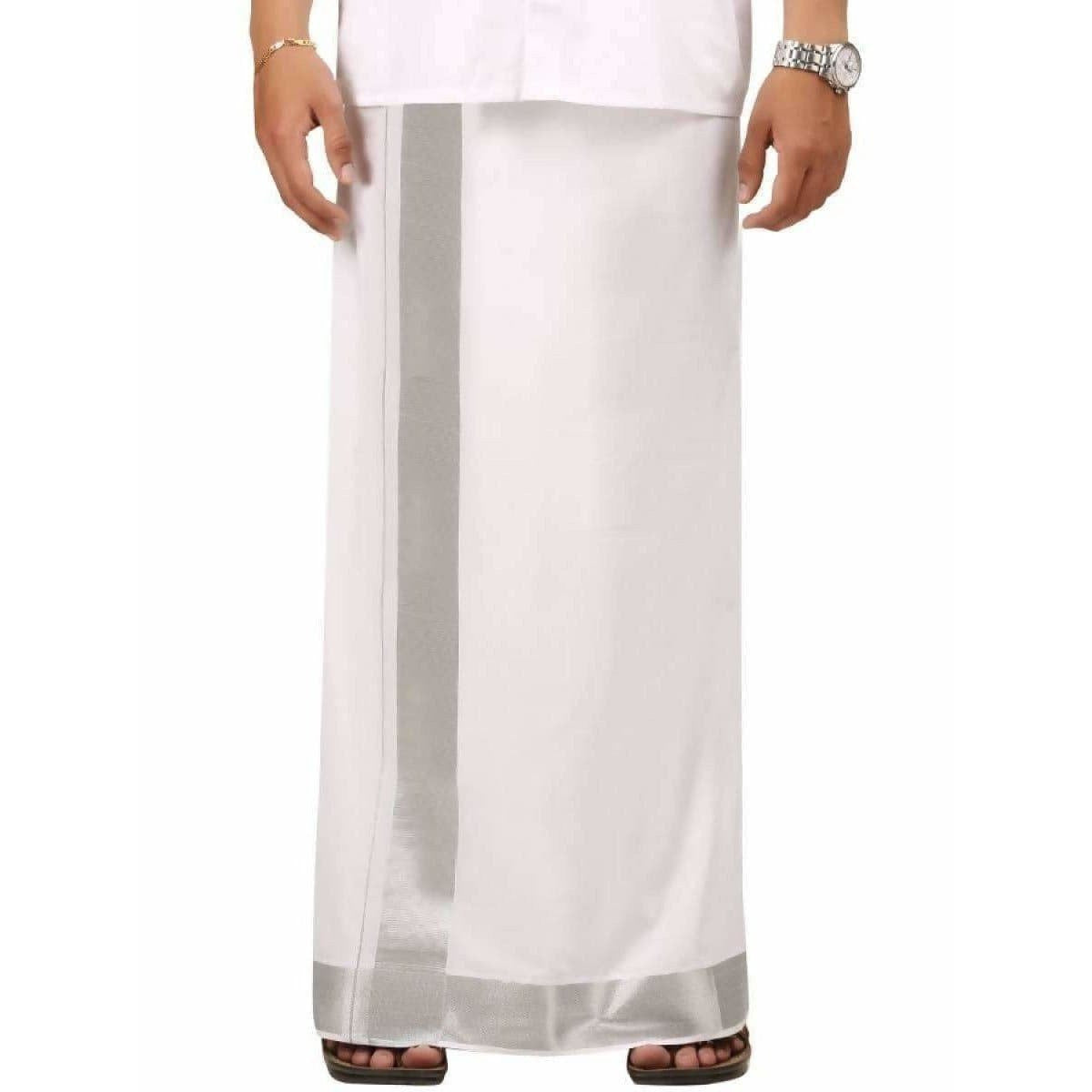 Ramraj-White Dhoti