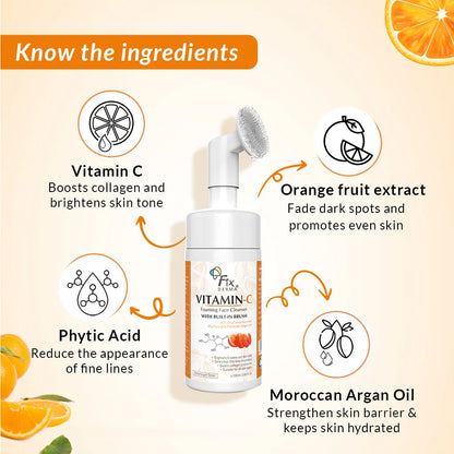 Fixderma Skincare Vitamin C Foaming Face Cleanser