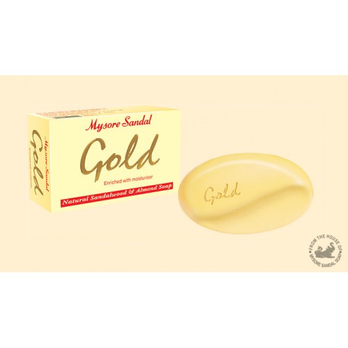 Mysore Sandal Gold Soap W/ Sandalwood & Almond Oil