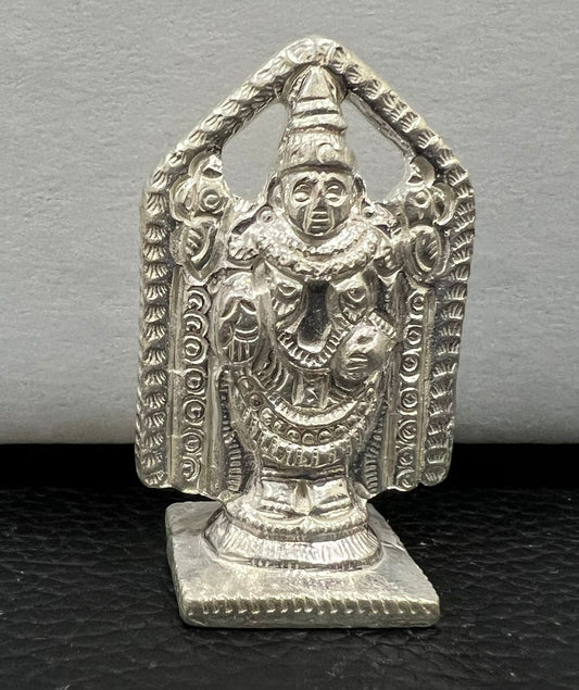 Pure Silver Venkateshwara Swami Idol - 43 Grams