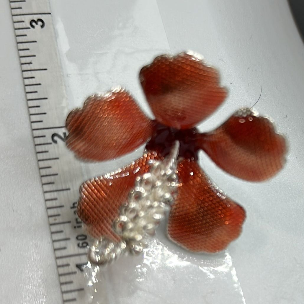 Pure Silver Hibiscus Flowers 7g - PUSHMYCART