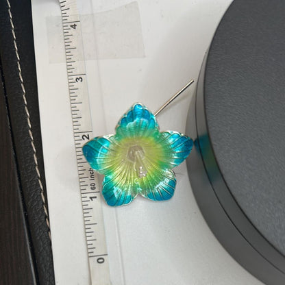 Pure Silver Enamel Flowers 6g - PUSHMYCART