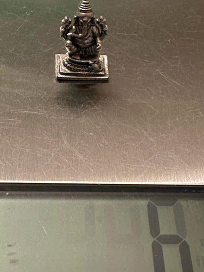 Pure Silver Ganesh Idol 6 grams 1 Pcs - PUSHMYCART
