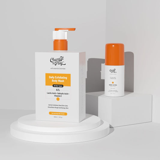 Innovist Roll On |Aqua + Exfoliating Body Wash