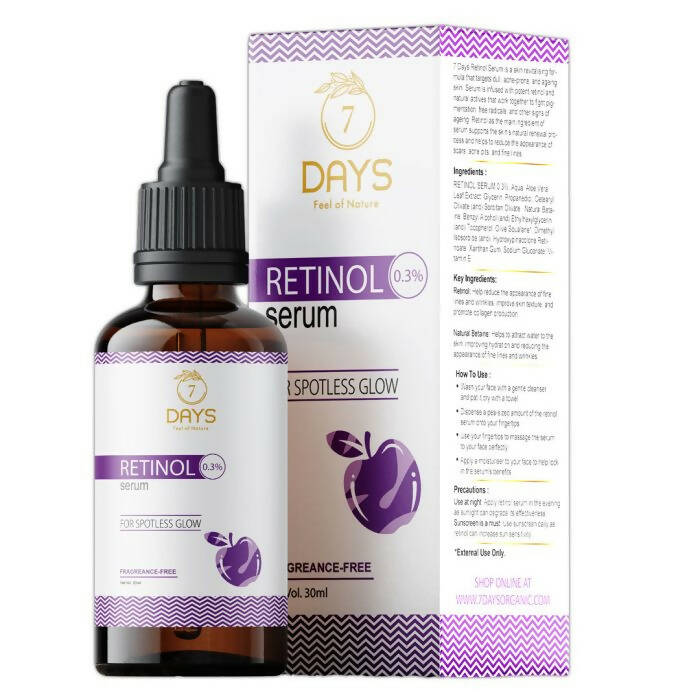 7 Days Organic Retinol Serum for Face 