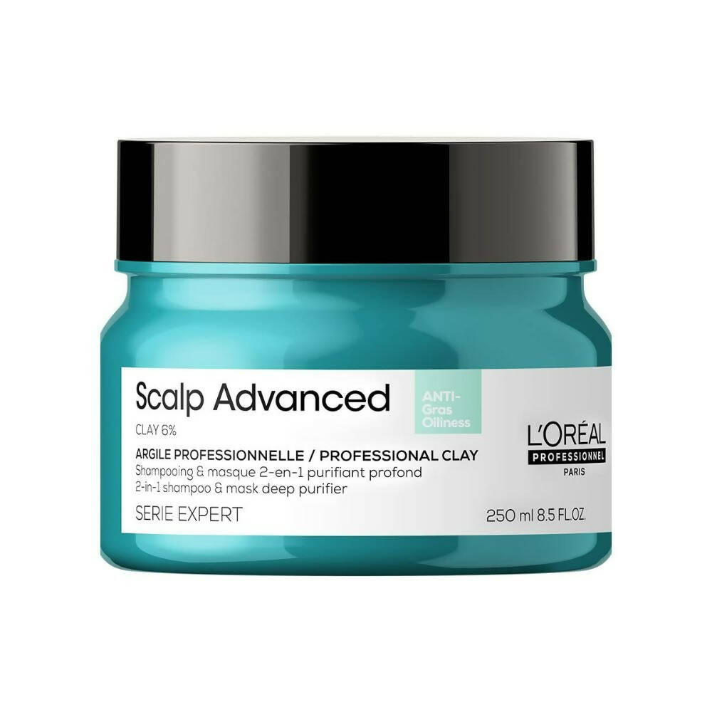 L'Oreal Paris Professionnel Scalp Advanced Anti-Oiliness 2-In-1 Deep Purifier Clay With 3% AHA