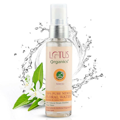 Lotus Organics+ 100% Pure Neroli Floral Water