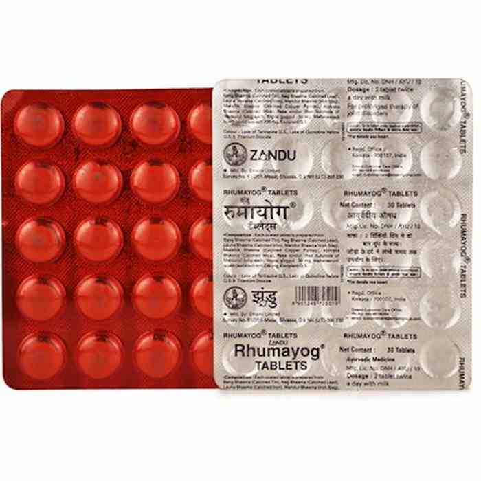 zandu rhumayog 30 tabs x 4
