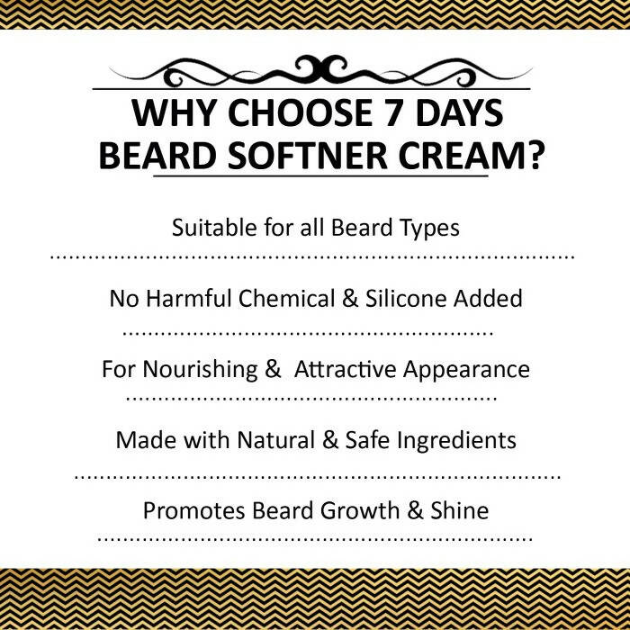 7 Days Beard Softener Cream 