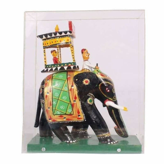 Kondapalli Ambari Traditional Elephant with Frame |Small Size