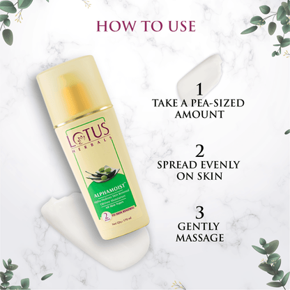Lotus Alphamoist Skin Renewal Oil Free Moisturiser