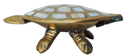 Brass Showpiece Tortoise | Kachua Statue 0.316kg