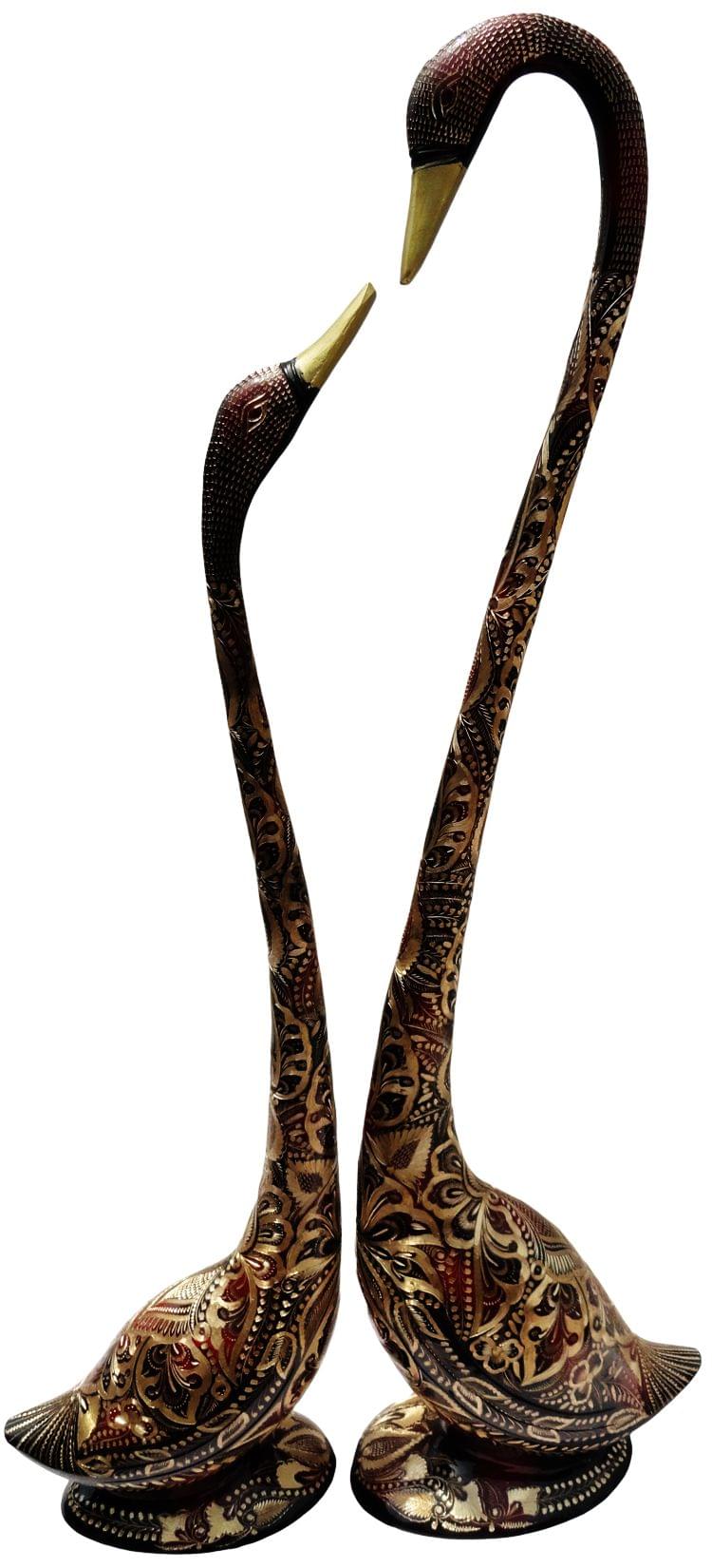 Brass Showpiece Duck Statue 6.534kg