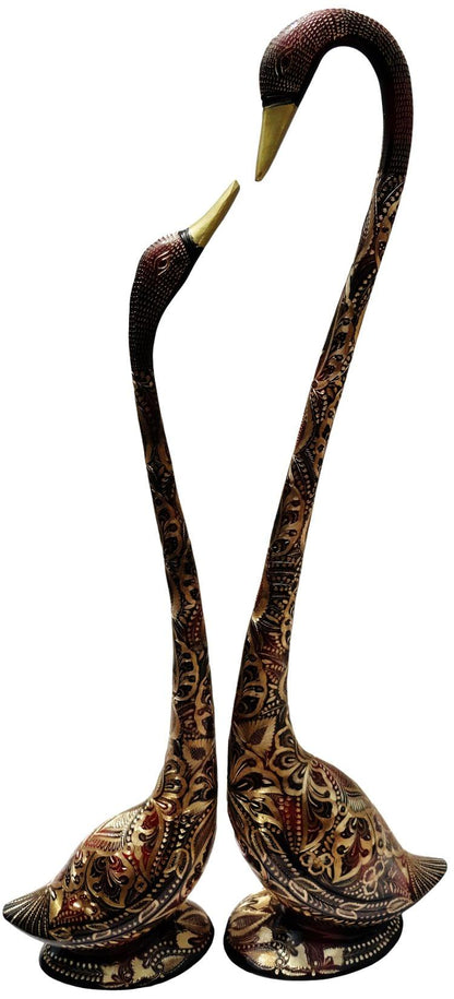Brass Showpiece Duck Statue 6.534kg