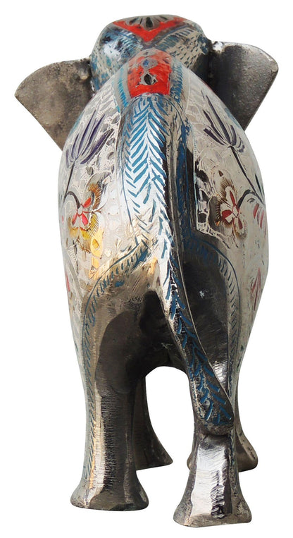 Brass Showpiece Elephant Statue 2.03kg