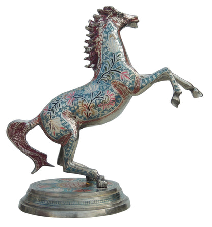 Brass Showpiece Horse Statue 2.6kg