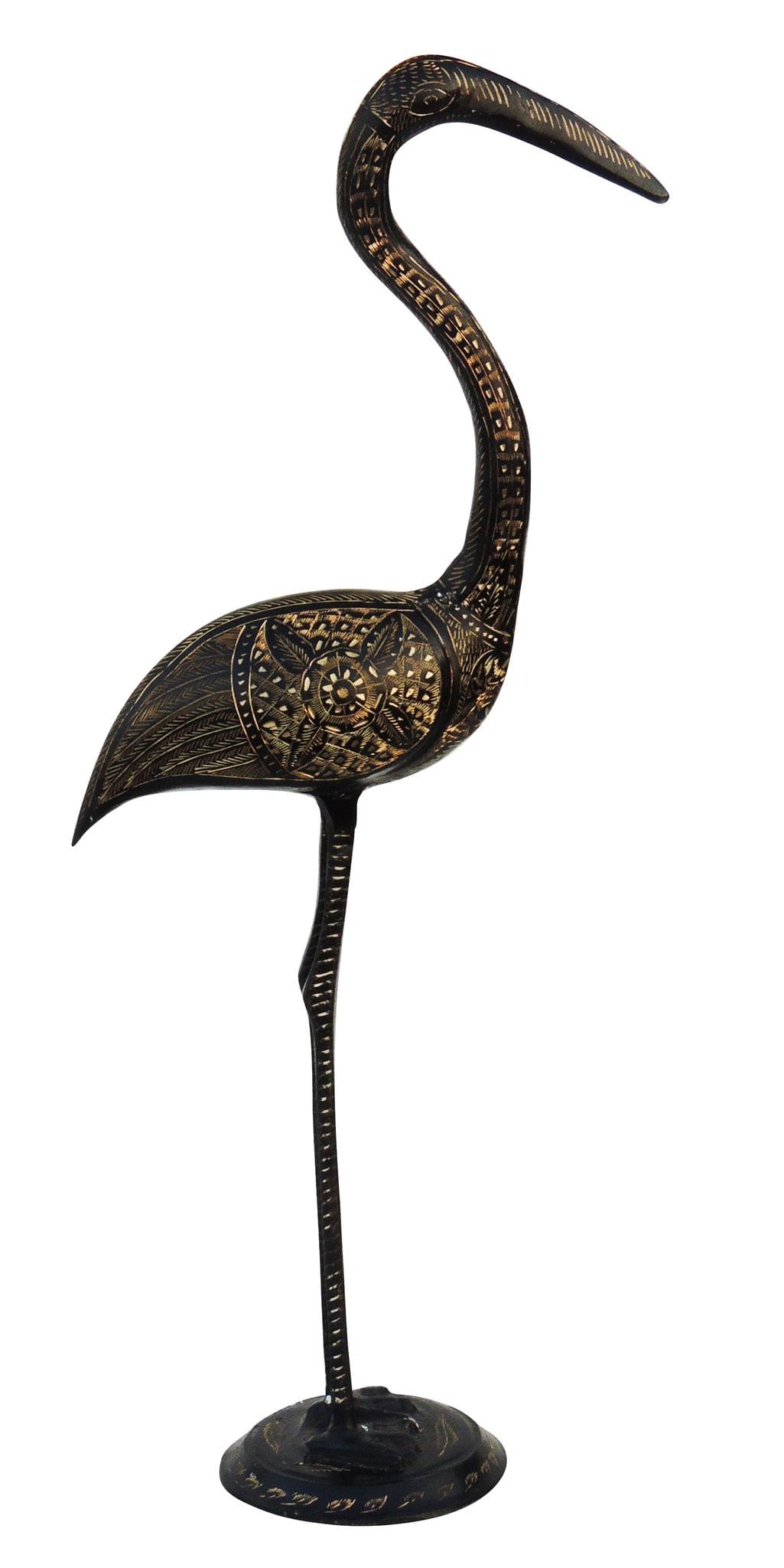 Brass Showpiece Duck Statue 2.38kg