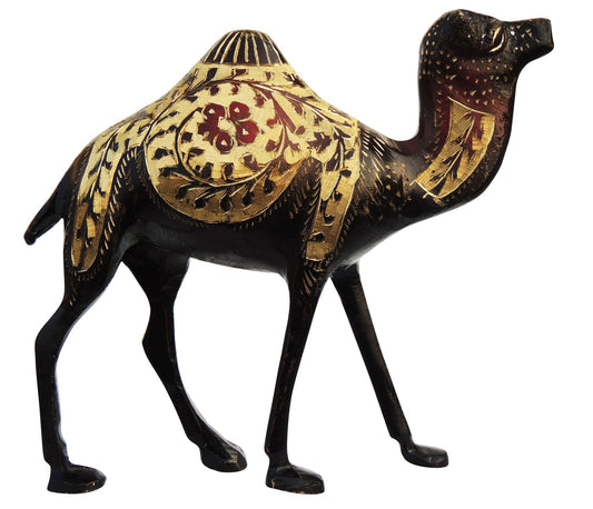 Brass Showpiece Camel Statue 0.72kg