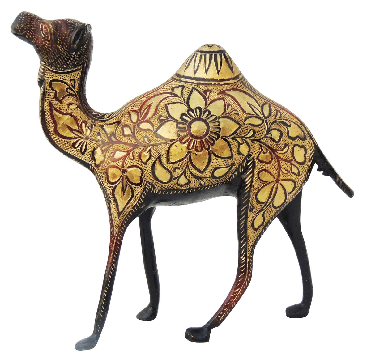 Brass Table Decor Showpiece Camel Statue 2kg