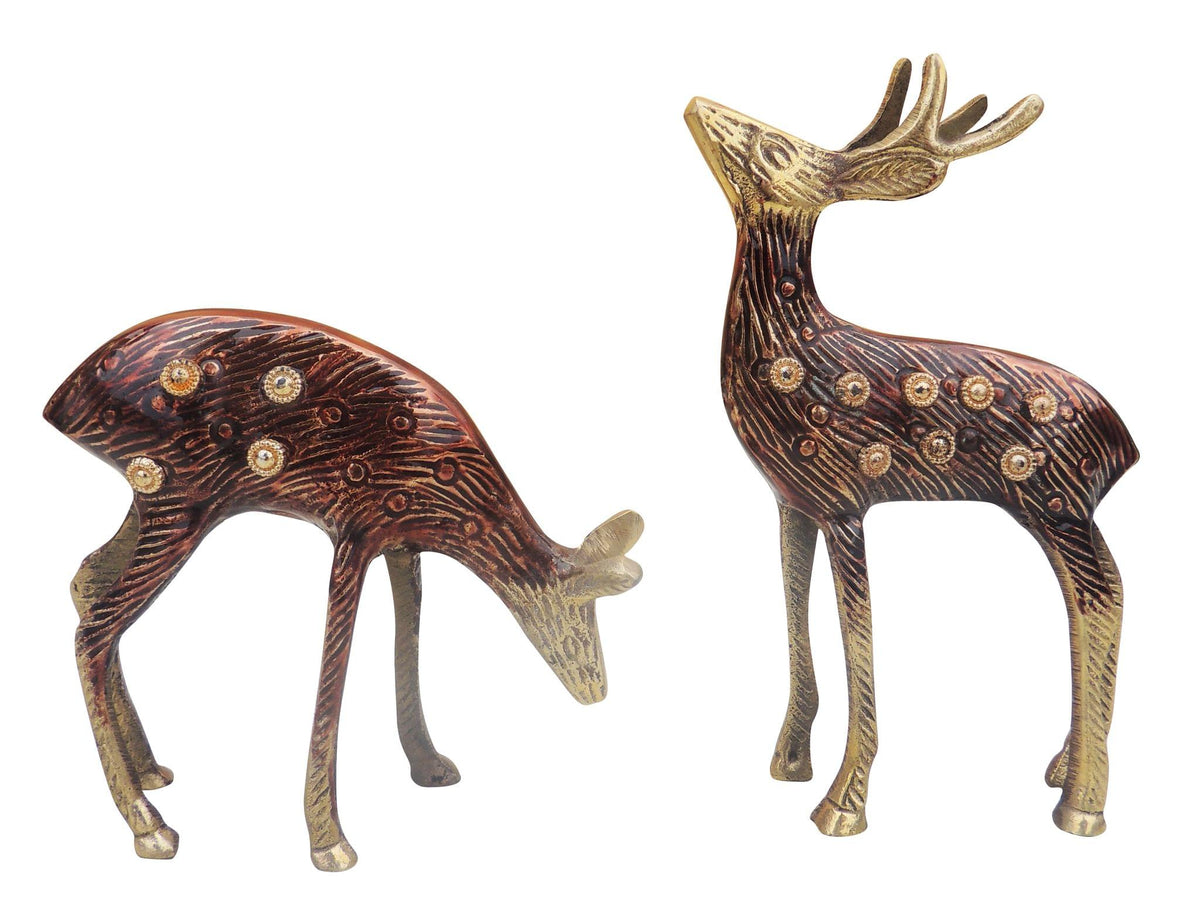 Brass Deer Statue 0.2kg