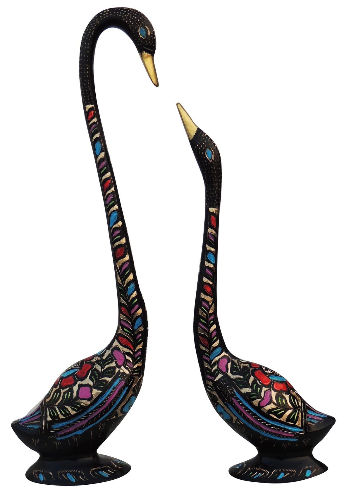 Brass Duck Pair Statue 1.16kg