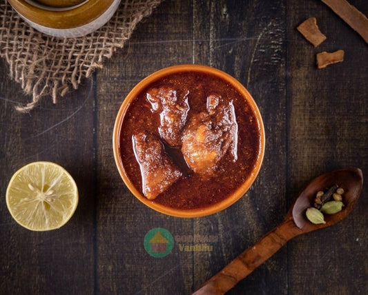 Godavari Vantillu Andhra Chicken Pickle with Bone - PUSHMYCART