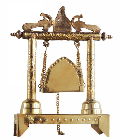 Brass Laddu Gopal Jhula For God Idol 0.54kg
