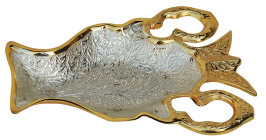 Brass Trophy Shape Bowl With Velvet Box 0.24kg