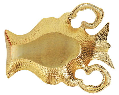 Brass Trophy Shape Bowl With Velvet Box 0.24kg
