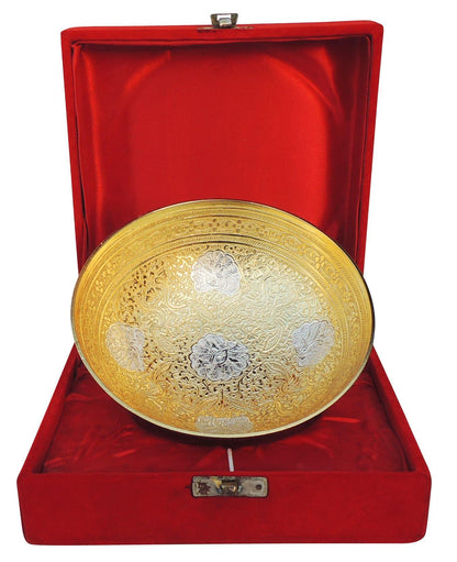 Brass Katora Beldar Gold finish 0.3kg