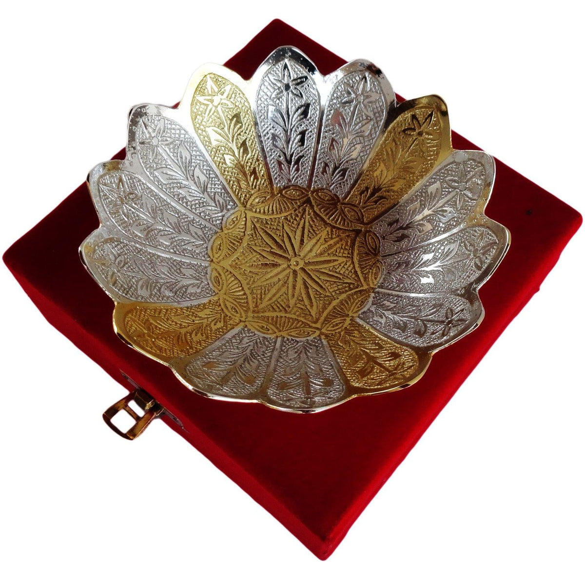 Brass Decorative Katora Kamal 0.12kg