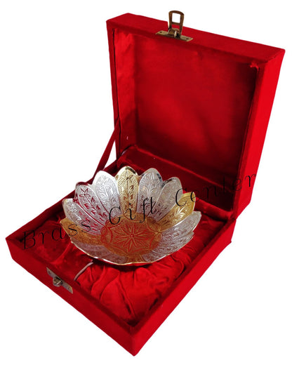 Brass Decorative Katora Kamal 0.12kg