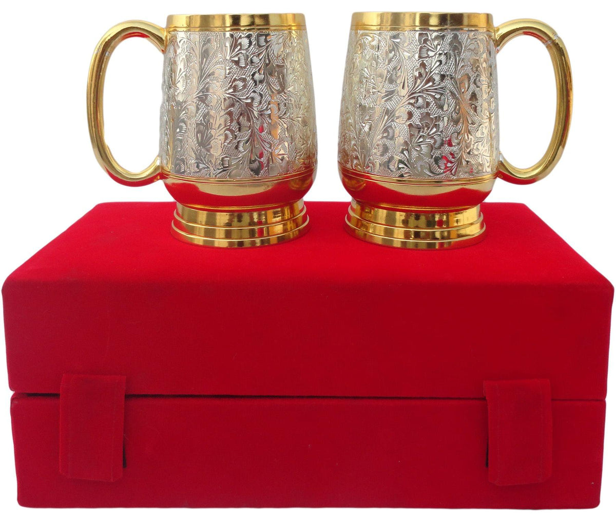 Brass Bear Mug 2 tone 0.37kg