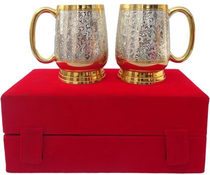 Brass Bear Mug 2 tone 0.37kg