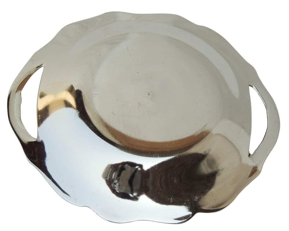 Brass Lion Bowl With Silver Finish 0.2kg