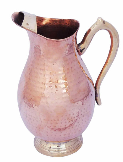 Copper Brass Jug 1.9 Liter 0.8kg