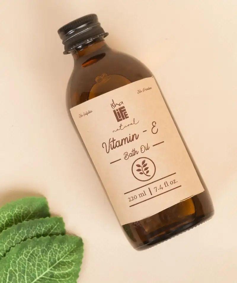Isha Life Vitamine E Herbal Bath Oil 220ml