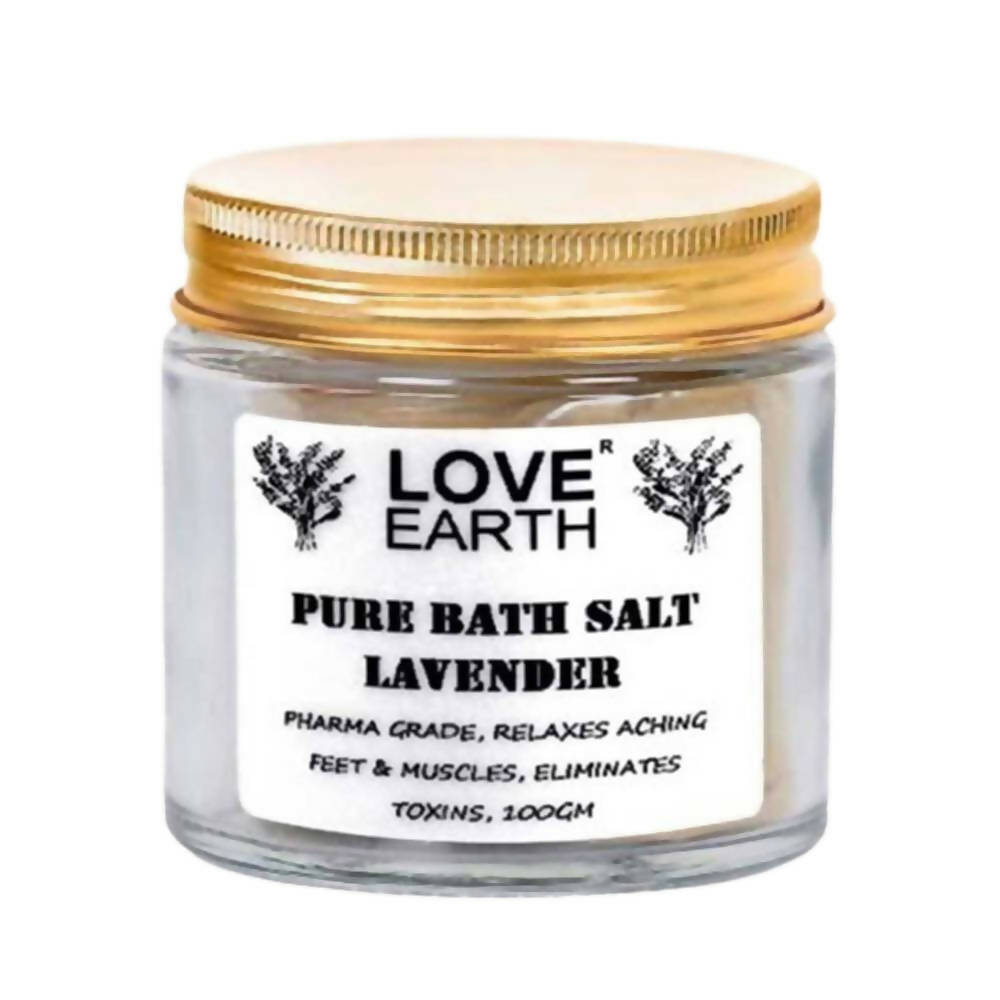 Love Earth Pure Bath Salt Lavender