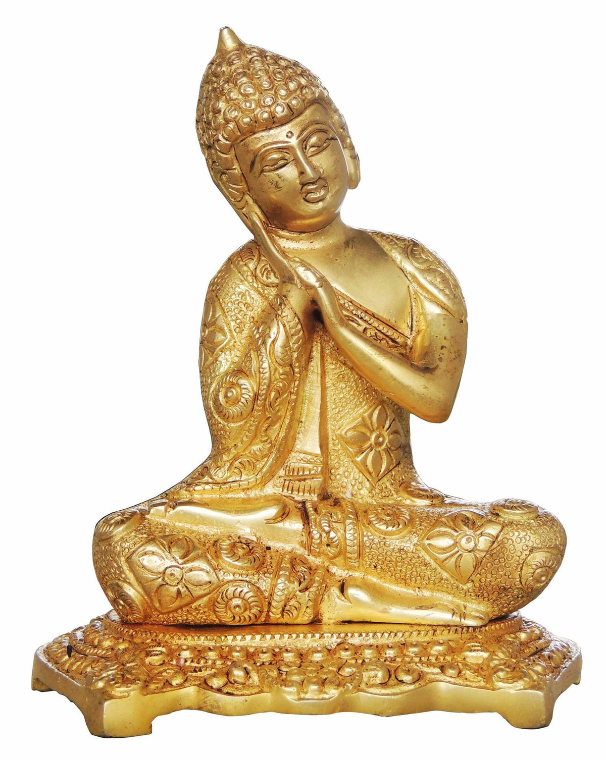 Brass Budha Statue 2.19kg