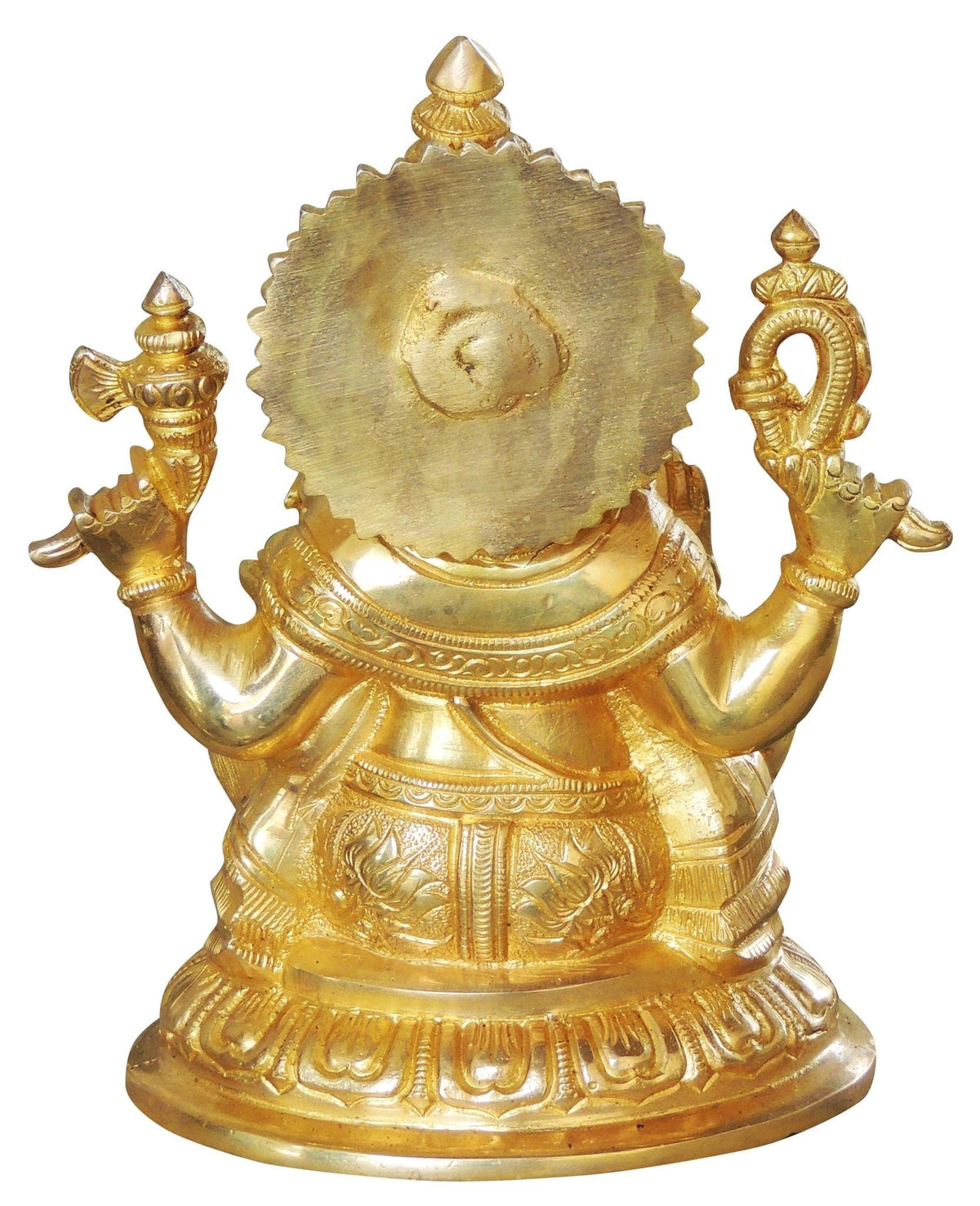 Brass Ganesh Ji God Idol Statue 2.285kg
