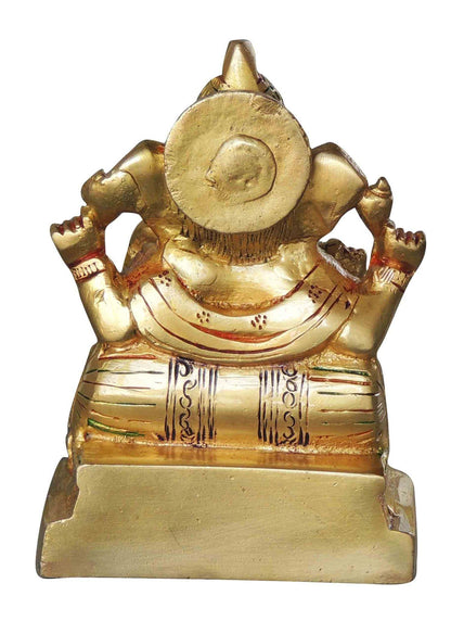 Brass Ganesh Colour 1.27kg
