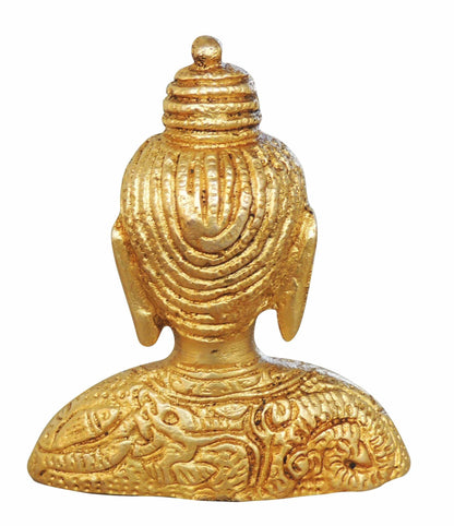 Brass Buddha Half Statue 0.33kg