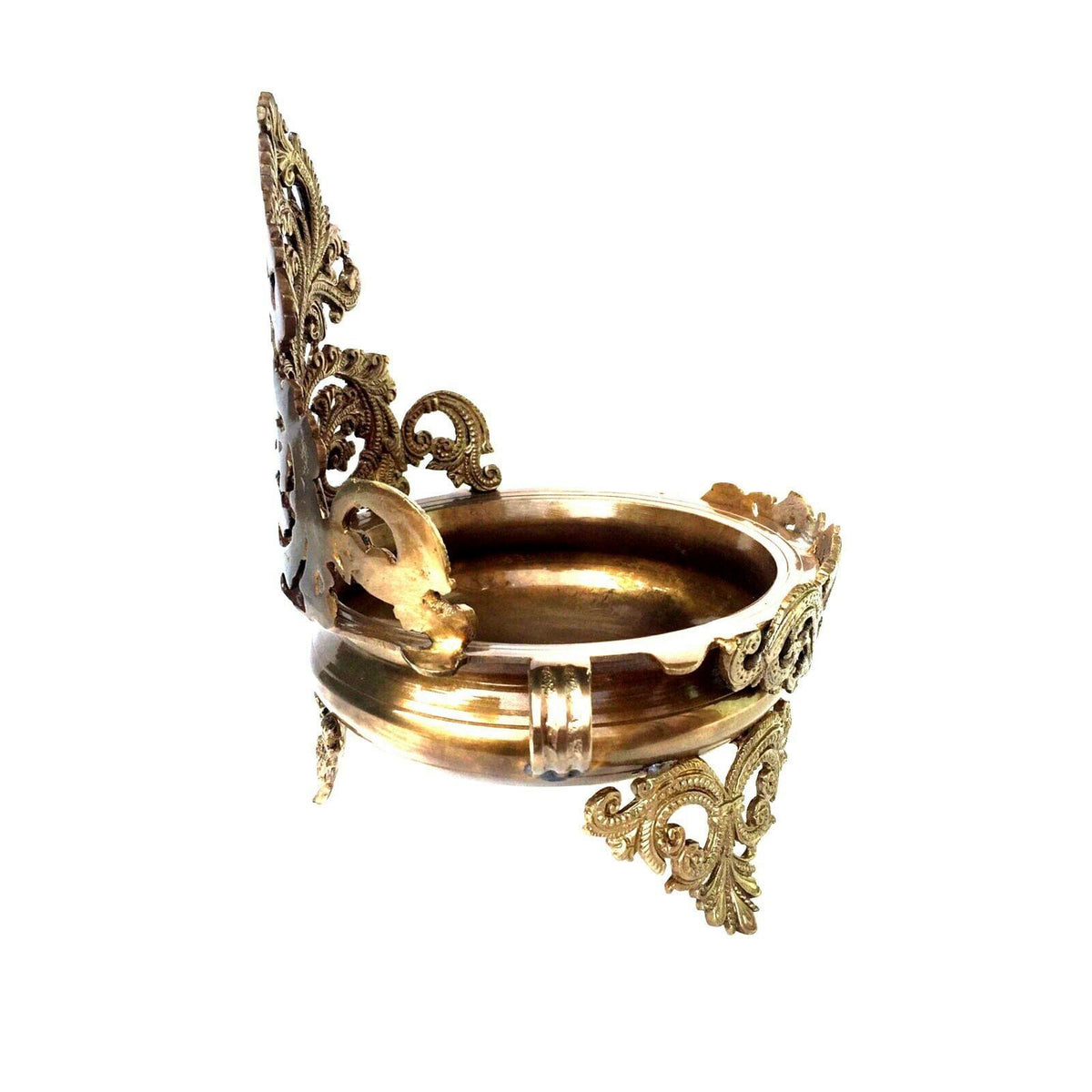 Brass Urli Flower Pot 2.28kg