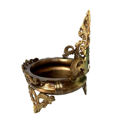 Brass Urli Flower Pot 2.28kg