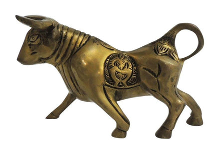 Brass Bull Statue 0.77kg